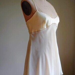 Victoria's Secret Robe and Gown Set Off-White Babydoll Wedding Lingerie - Large